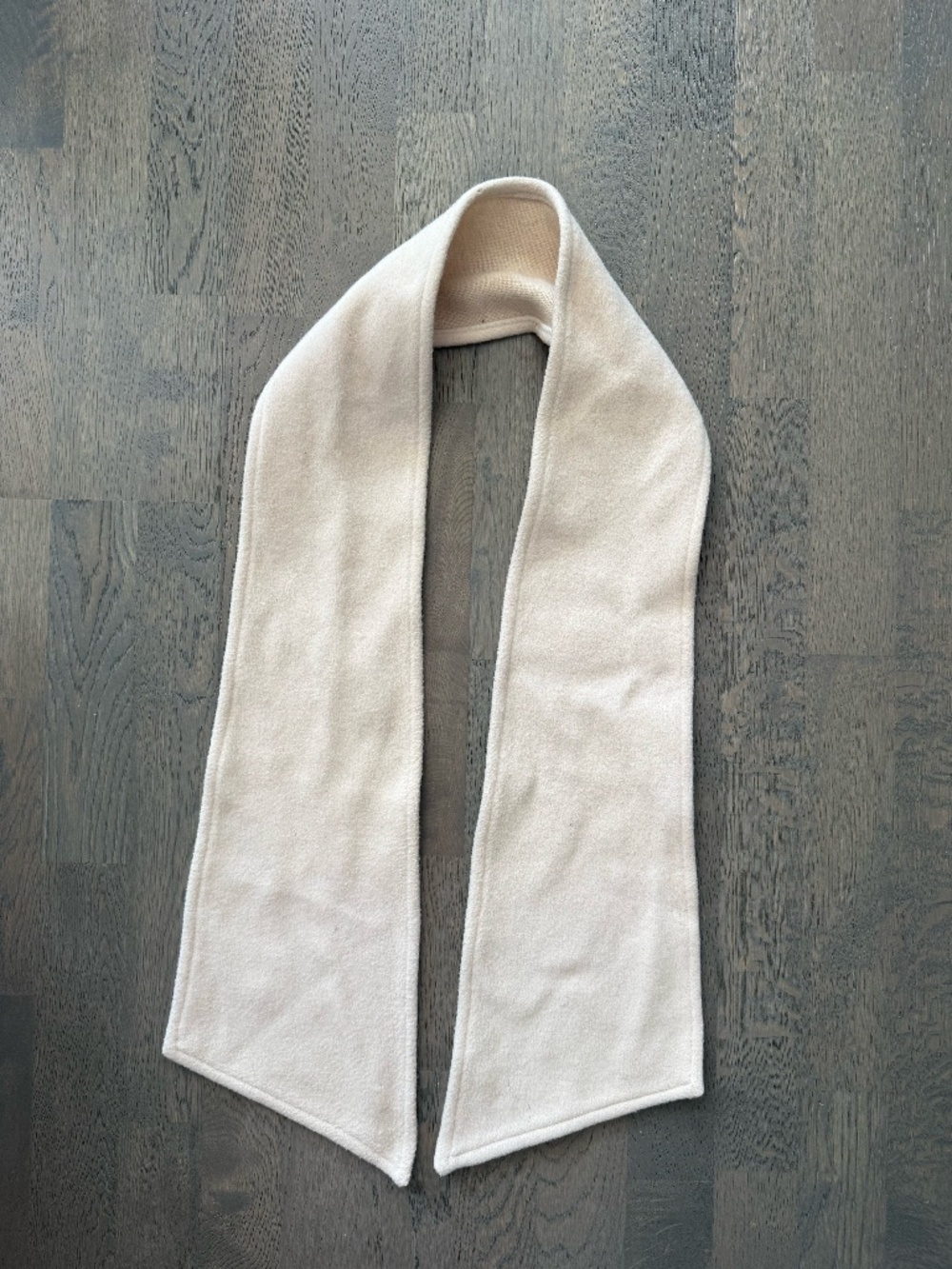 Soft Off-White Plush Scarf | Cozy Winter Scarf | One Size